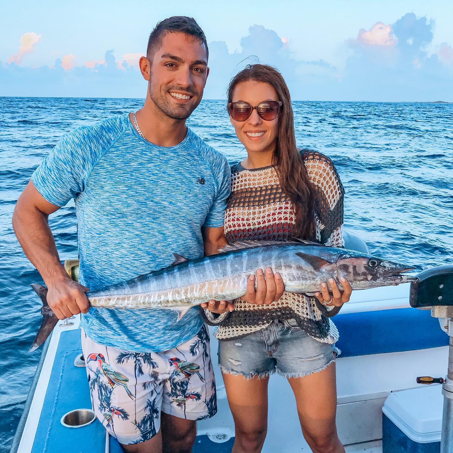 Randall and his wife enjoys fishing